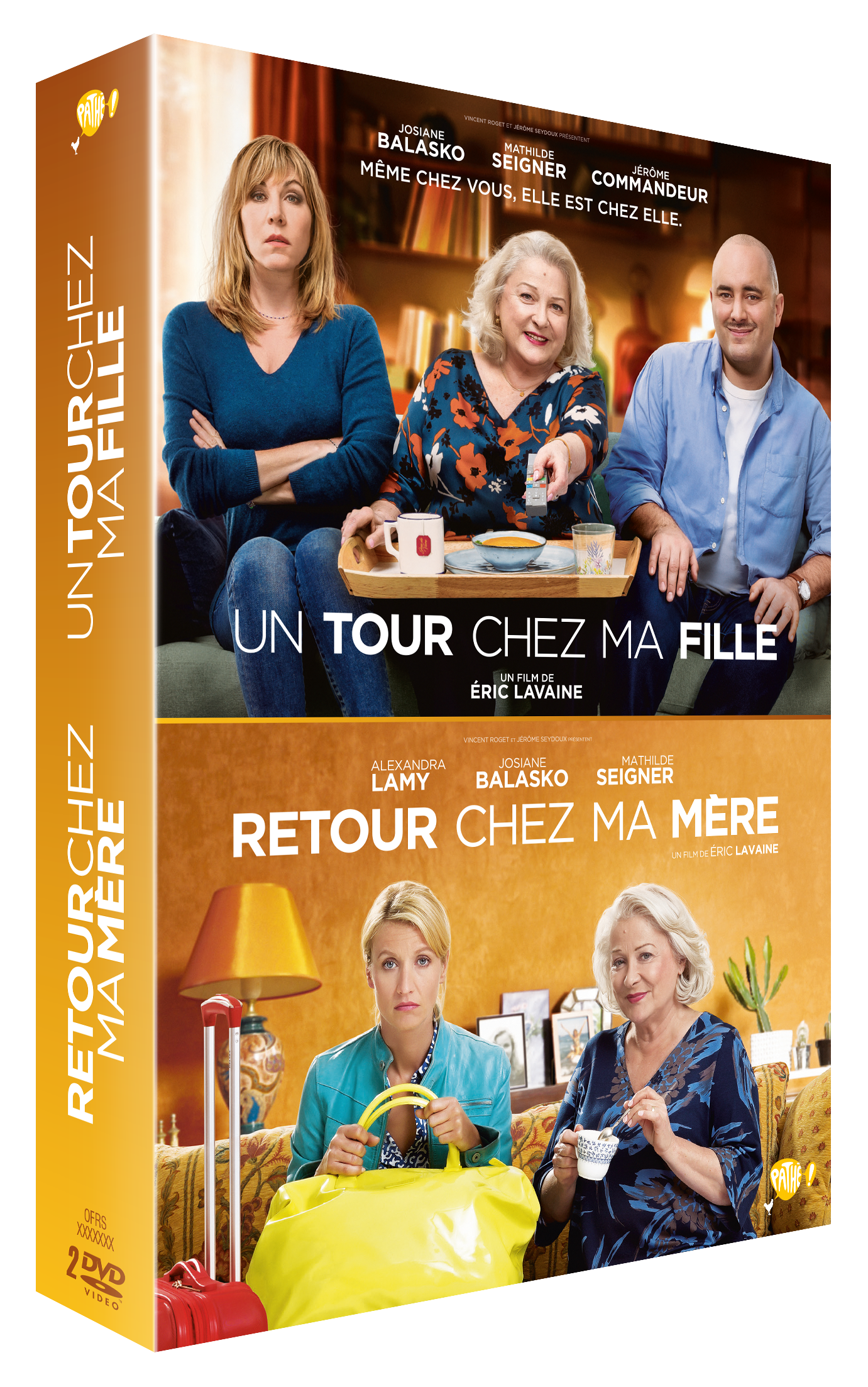 UN TOUR CHEZ MA FILLE + RETOUR CHEZ MA MERE - COFFRET DVD - ESC Editions