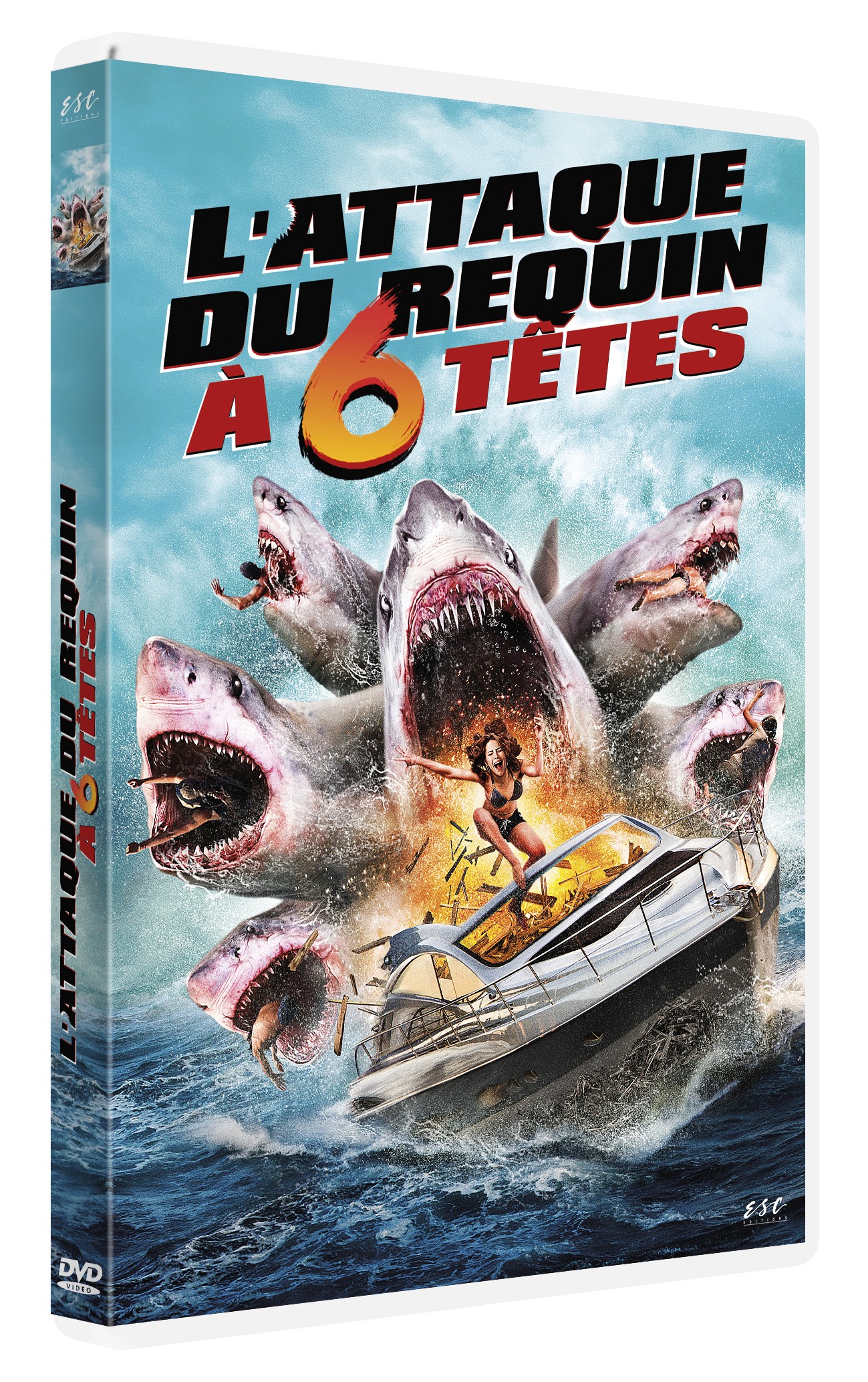 L'ATTAQUE DU REQUIN À 6 TÊTES - DVD - ESC Editions & Distribution