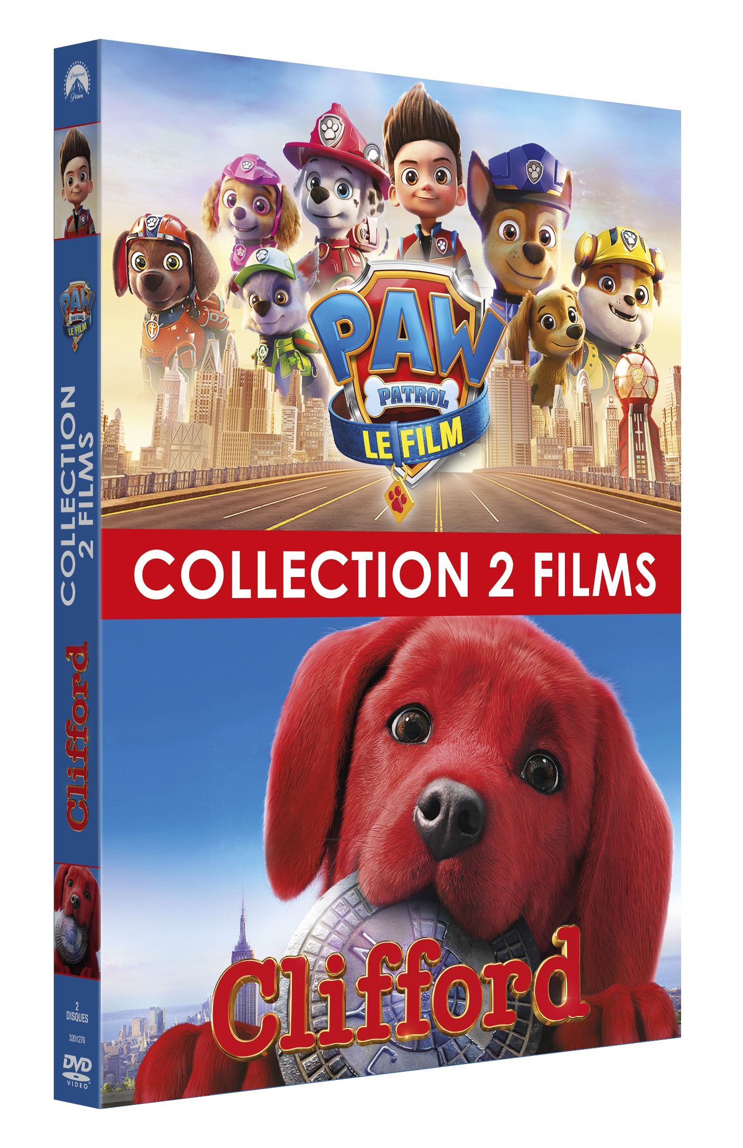 COFFRET DE WOUF : PAT'PATROUILLE LE FILM + CLIFFORD - 2 DVD - ESC Editions  & Distribution