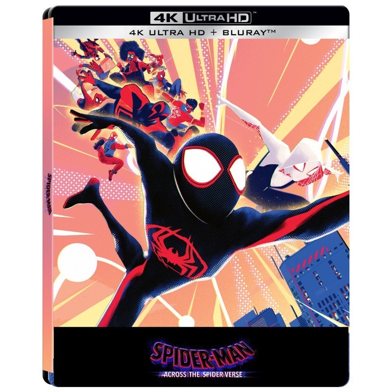 SPIDER-MAN : ACROSS THE SPIDER-VERSE - COMBO UHD 4K + BD - STEELBOOK -  EDITION LIMITEE - ESC Editions & Distribution