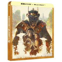 PLANÈTE DES SINGES : LE NOUVEAU ROYAUME (LA) - COMBO UHD 4K + BD - STEELBOOK - EDITION LIMITEE