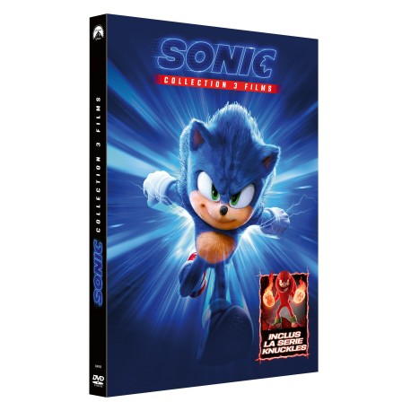 COFFRET SONIC - COLLECTION  3 FILMS + SERIE KNUCKLES- 5 DVD