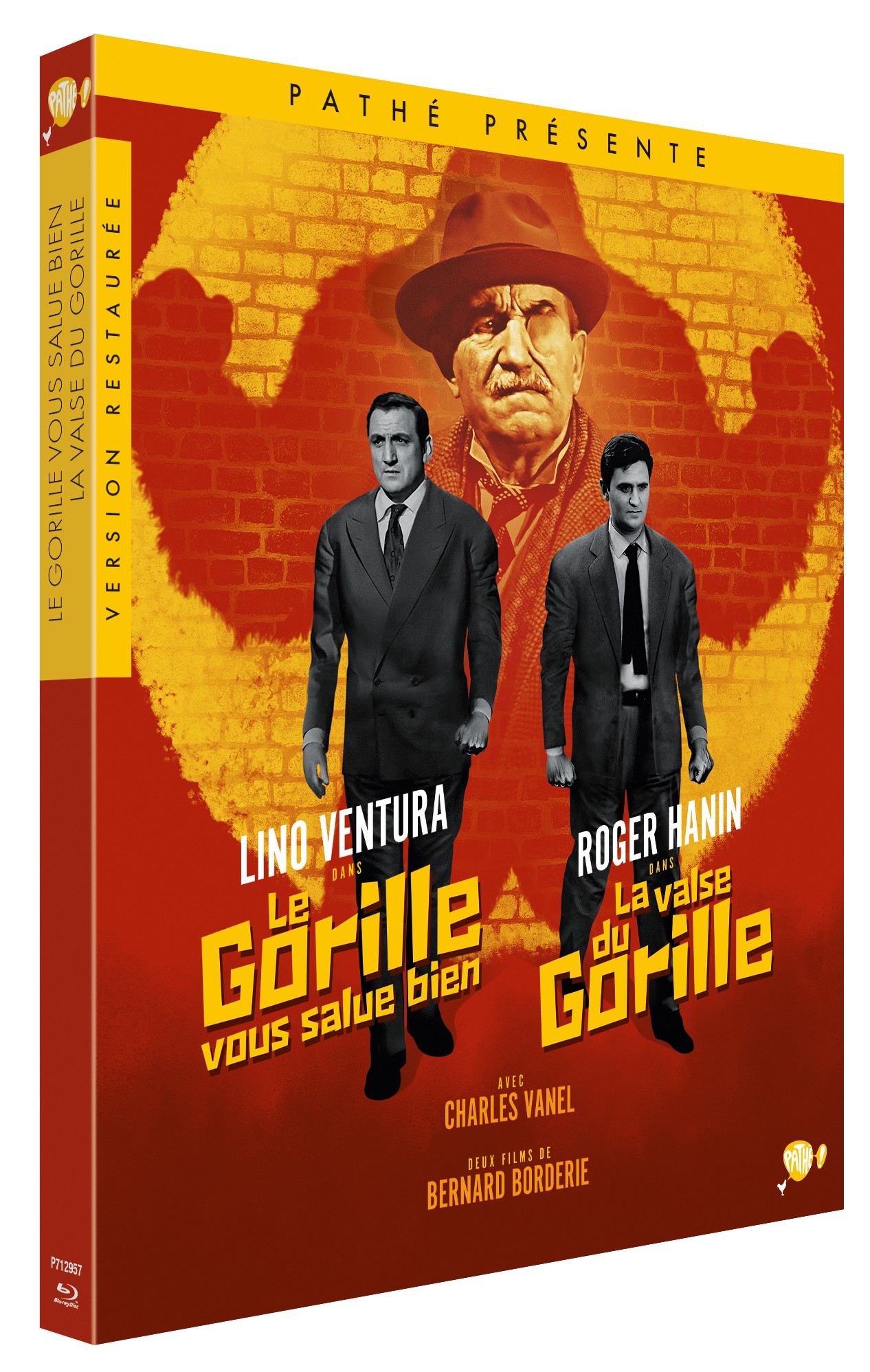 COFFRET BLU-RAY LE GORILLE - 2 FILMS - LE GORILLE VOUS SALUE BIEN + LA VALSE DU GORILLE - 2 BD - EDITION LIMITEE
