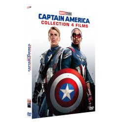 COFFRET DVD CAPTAIN AMERICA - 4 FILMS - 4 DVD