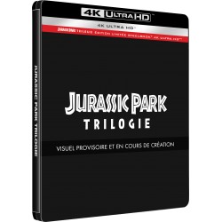 JURASSIC PARK TRILOGIE -  3 UHD 4K -  STEELBOOK - EDITION LIMITEE