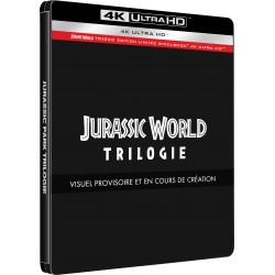 JURASSIC WORLD TRILOGIE -  3 UHD 4K -  STEELBOOK - EDITION LIMITEE