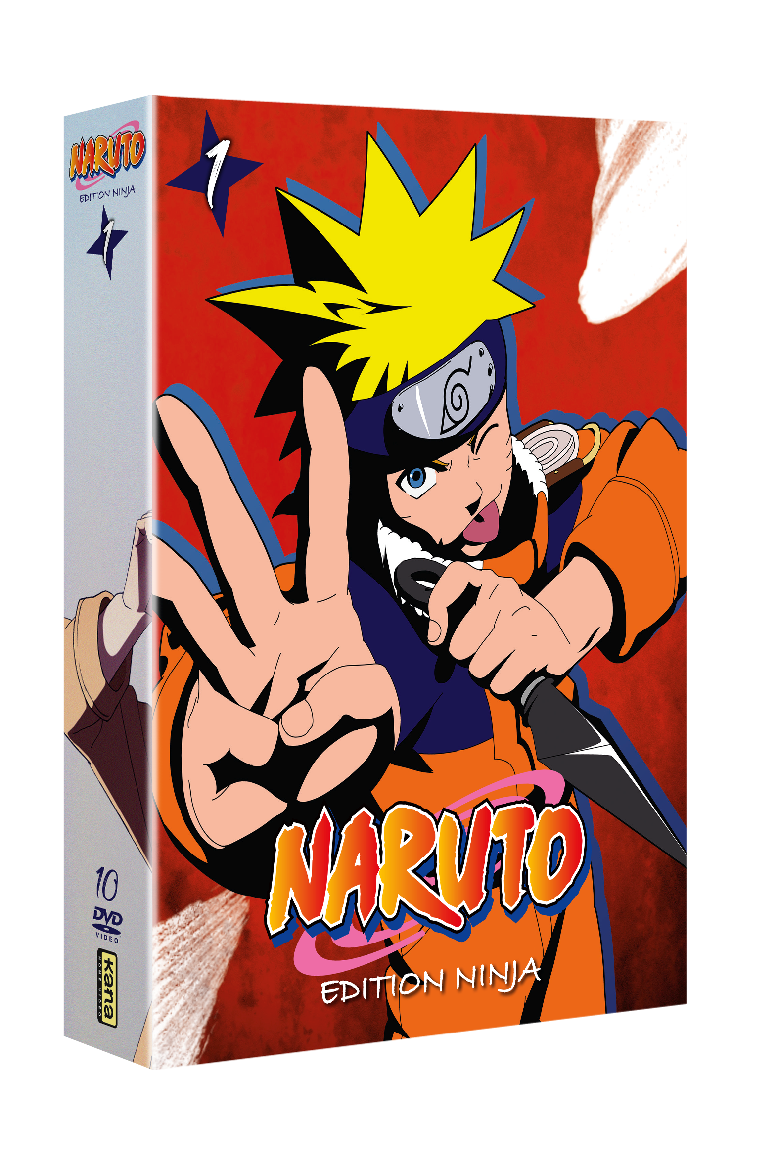 NARUTO - COFFRET NINJA 1 - 10 DVD - ESC Editions & Distribution