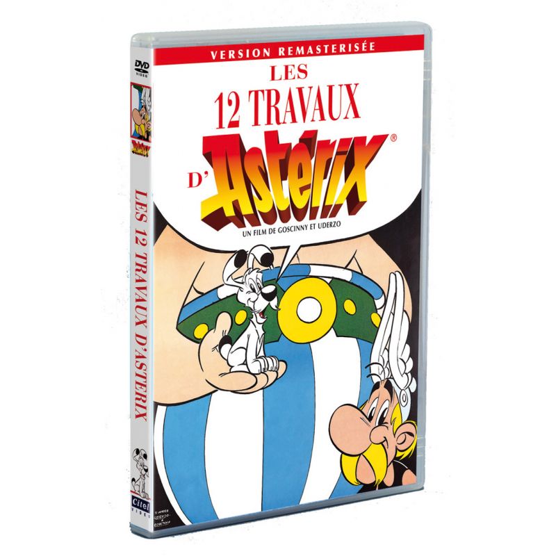 ASTERIX : LES 12 TRAVAUX D'ASTERIX - DVD - ESC Editions