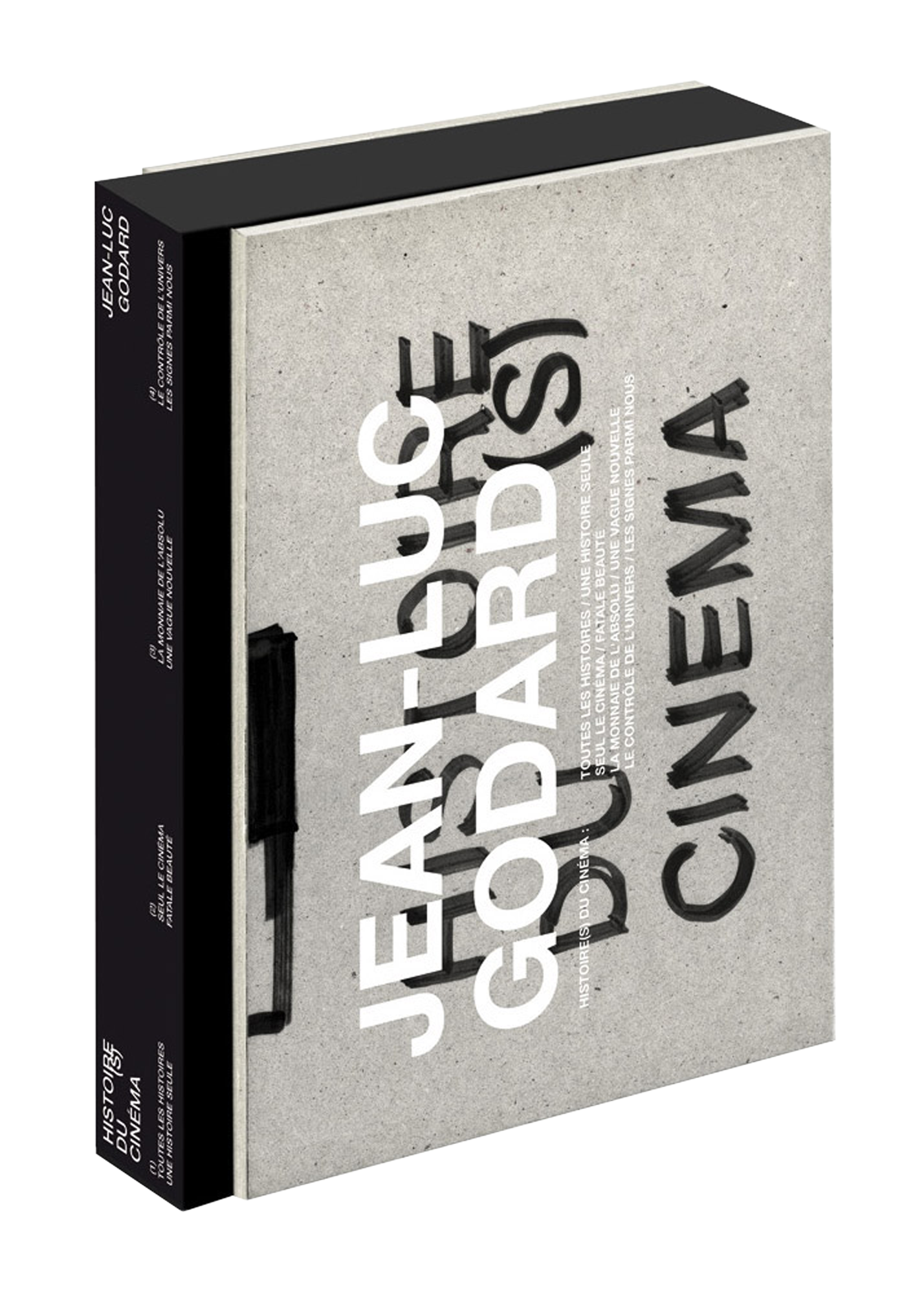 COFFRET JEAN-LUC GODARD - HISTOIRE(S) DU CINEMA - 4 DVD - ESC