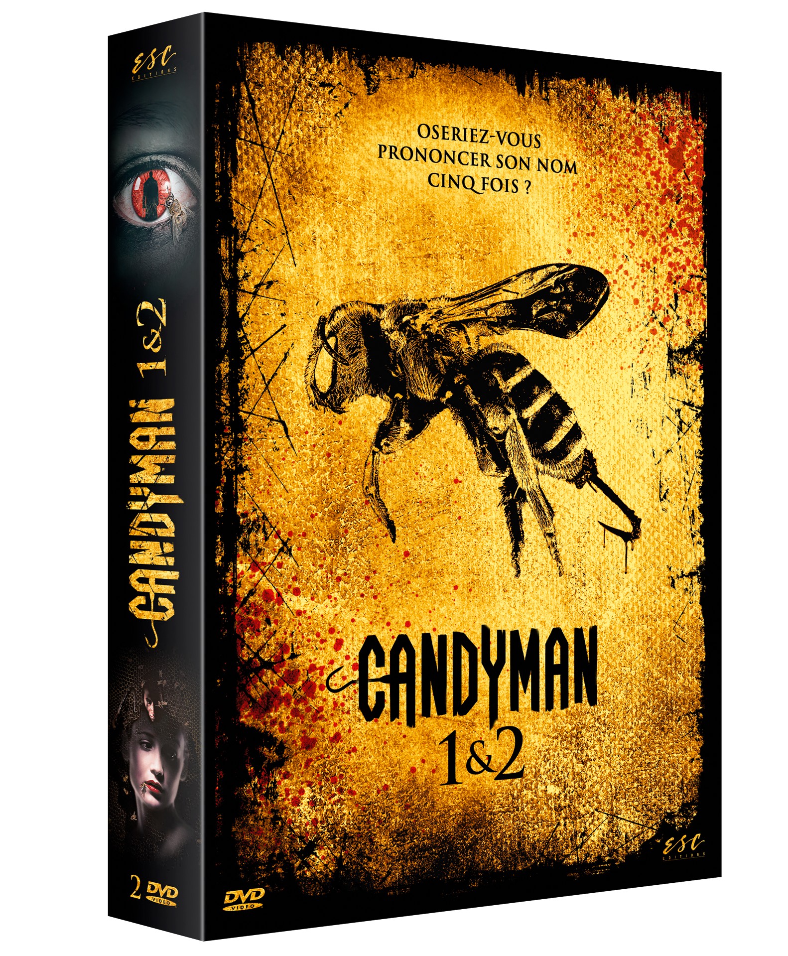 CANDYMAN 1 & 2 - COFFRET DVD - ESC Editions & Distribution